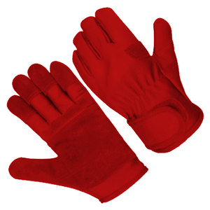 ถุงมือหนังวัวคุณภาพสูง เรียบเนียน ทนทาน เหมาะสำหรับงานอุตสาหกรรม ป้องกันการเสียดสี ใช้ในงานก่อสร้าง - Product Image 6