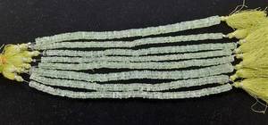 Perles Heishi en Prehnite Naturelle 6,5-7MM, Perles de Pierre Précieuse en Prehnite, Perles en Forme de Pneu en Prehnite pour la Fabrication de Bijoux, Colliers en Gros - Product Image 4