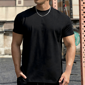 Camisetas de Gimnasio para Hombre Hechas a Medida, Nueva Llegada, Alta Calidad, Ecológicas, Transpirables, de Secado Rápido, Antiarrugas, Tela de Spandex/Poliéster - Product Image 3
