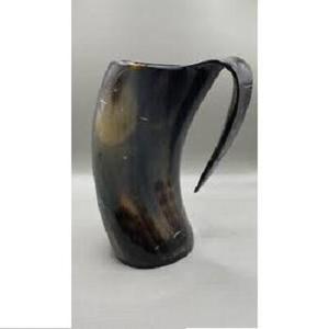 Mug à boire en corne naturelle de grande taille, fait main, de qualité supérieure, design personnalisé, finition lisse et polie, idéal pour les fêtes de bière, meilleur prix - Product Image 1