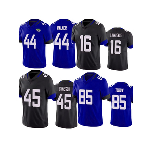 Wholesale Custom Boxy <b>Mesh</b> V Neck American Football Sports Jersey Custom Sublimation Team Wear American Football Jersey - Product Image 3