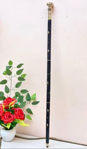 Handcrafted Luxury <b>Folding</b> Wooden <b>Walking</b> Cane with Antique Brass Handle Three Piece Portable Travel Mobility <b>Stick</b> - Product Image 3