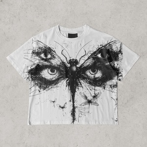 T-shirt graphique vintage Y2K style Racing Affliction, taille L, coupe ample et douce, manches courtes, homme, 100% coton peigné, logo OEM - Product Image 5