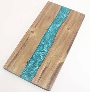 Luxury Wooden and Resin Cutting <b>Board</b> Handmade Epoxy Chopping <b>Board</b> for Kitchen Use Serving Tray and Food Presentation - Product Image 1