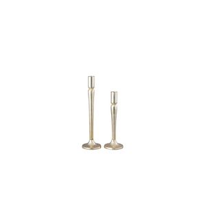 Ensemble de 2 chandeliers dorés hauts pour la décoration de la maison, design en métal durable - Product Image 4