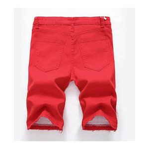 Pantalones Cortos de Mezclilla Holgados para Hombre, Estilo Casual Urbano, Jeans Cortos a la Moda - Product Image 2