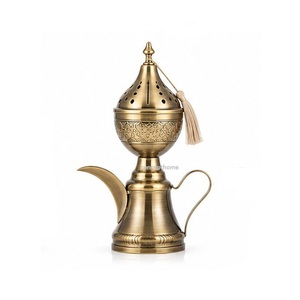 Brass Incense <b>Burner</b> With Tassel Religious Use Hand Made Indian Style Aromatherapy Diffuser All Season - Product Image 1