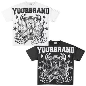 YOURBRAND Men's White Short Sleeve O-Neck T-<b>Shirt</b> Solid Street Style Printed Regular Fit Knitted <b>100</b>% <b>Polyester</b> Breathable Quick - Product Image 6