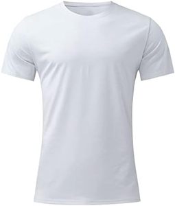 <b>Polyester</b> gym <b>tshirt</b> blank quick dry breathable athletic fitness training lightweight shirt - Product Image 3