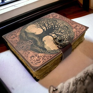 Vintage Tree of Life Leather <b>Journal</b> Notebook Executive Leather <b>Journal</b> Handmade Leather <b>Journal</b> Leather <b>Writing</b> Notebook - Product Image 1