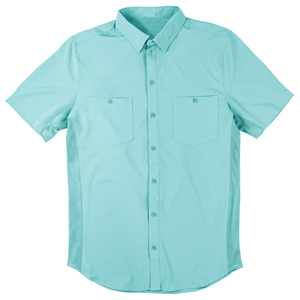 เสื้อพูลโอเวอร์สีน้ำเงินสำหรับผู้ชาย ผ้าโพลีเอสเตอร์ 100% ป้องกันรังสียูวี 50 ระบายอากาศได้ดี น้ำหนัก 140 กรัม - Product Image 1