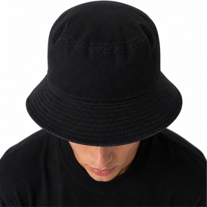 Sombrero de Pescador Unisex Personalizable en Color, de Algodón Suave, Estilo Casual Urbano, con Ala Ancha, para Exteriores, Cómodo y a la Moda - Product Image 5