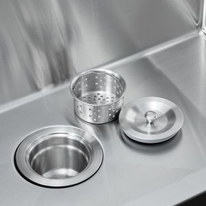 Lavello da cucina da 25 pollici in acciaio inossidabile 304, a incasso, a vasca singola, stile Farmhouse, con accessori - Product Image 6