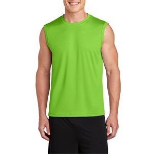 Breathable <b>Moisture</b> Wicking Quick Dry Eco-Friendly Mens Tank Top Custom Logo Customizable Design for Fitness Training - Product Image 1