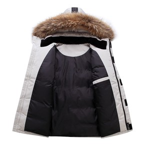 Nuevo Abrigo con Capucha de Punto Grueso, Impermeable y Transpirable para Hombre y Mujer, Talla Grande, con Cierre - Product Image 1