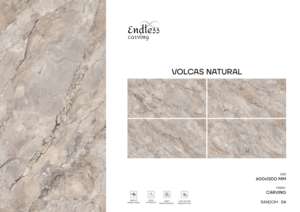 Carreaux de porcelaine de haute qualité à motif pierre, format 600x1200, grand format, pour murs, sols et revêtements muraux modernes. - Product Image 2