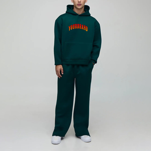 Ensemble de survêtement en coton de haute qualité, ensemble de jogging unisexe, survêtement personnalisé avec logo, survêtement oversize pour hommes, survêtement ample pour hommes - Product Image 1