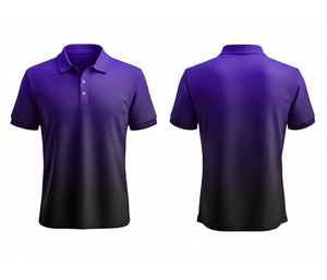 Digital Printed Sublimation Polo Shirt Wholesale Durable Stitching for Men Women Youth Quick-Dry Dry-Fit Active Polo - Product Image 2