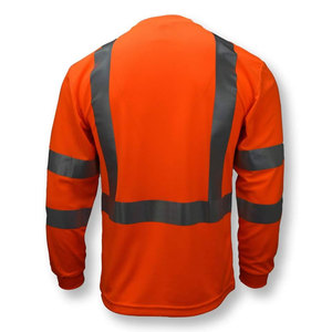 Hi <b>Vis</b> 100% Safety Reflective <b>T</b> <b>Shirt</b> Custom Made Safety Reflective Long Sleeve <b>T</b> <b>Shirts</b> Construction Hi <b>Vis</b> <b>Shirts</b> - Product Image 5