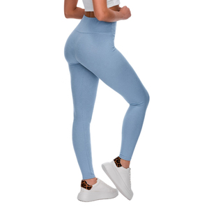 High Quality Customized Solid Mid Waist Plus Size Womens Yoga Gym <b>Leggings</b> <b>Hot</b> Selling New Arrival - Product Image 5