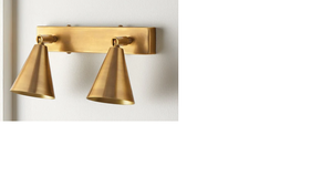 Antique Brass Wire Shade Modern <b>Wall</b> Lamp Easy Installation Maintenance for <b>Bedside</b> Office Home Garden <b>Lighting</b> Metal Material - Product Image 5