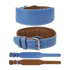 Ceinture de soutien lombaire en cuir pour la musculation, ceinture de force avec boucle réglable pour l'entraînement en force et la musculation - Product Image 1