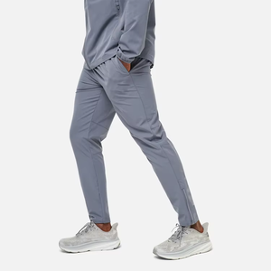 Men's Orange Solid 2 1 Loose Fit Full <b>Zip</b> Half-<b>zip</b> Casual Sportswear Set Winter Wear Breathable Polyester/Nylon Fabric - Product Image 2