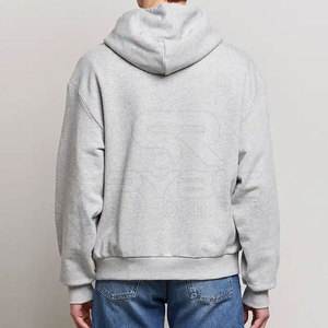 เสื้อฮู้ดดี้ปักลายสตรีทแวร์ผู้ชาย ทรงหลวม สวมใส่สบาย อุ่น อบอุ่น ด้วยการเย็บแบบความหนาแน่นสูง พร้อมขอบแขนเสื้อแบบริบ เหมาะสำหรับผู้ใหญ่ - Product Image 3
