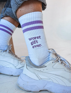 Chaussettes en laine personnalisées, tie-dye dégradé, tricotées, chaudes, respirantes, à longue bordure, pour l'automne et l'hiver, pour femmes, hommes et enfants - Product Image 1