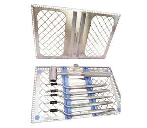 Kit de micro-chirurgie orale de base, ensemble de chirurgie parodontale, instruments dentaires en titane bleu, certifié CE ISO par Grip Surgical - Product Image 1