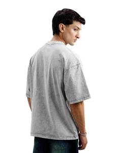 T-shirt unisexe vintage délavé et vieilli de haute qualité pour homme 2026, 100 % coton écologique 240 g/m², manches courtes, vierge - Product Image 2