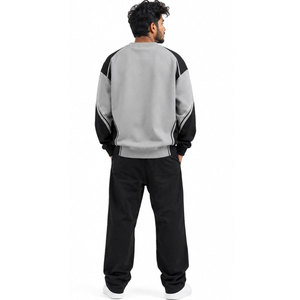 Causal Wear Unique Fashion Custom Logo Men Sweatshirt Basic Cotton Blended Full Sleeve Quick Dry Men Sweatshirt Made in Pakistan - Product Image 4