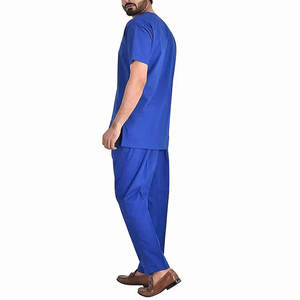 Uniformes Médicos Elegantes para Hombre, Trajes de Enfermería de Alta Calidad, Conjunto de Uniforme Médico 100% Algodón de Alta Calidad - Product Image 2