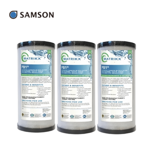 Repuestos para Filtros de Agua, Filtro de Carbón Industrial de 10 Pulgadas, Filtro de Bloque de Carbón de Primera Calidad - Product Image 1