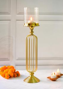 Classic Metal <b>Candle</b> Stand Stylish <b>Candle</b> Holder for Diwali Gifts Multi Purpose Home Decor At <b>Bulk</b> Wholesale Export Market - Product Image 5