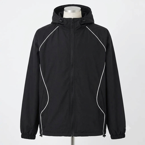Conjunto Deportivo de Alta Calidad Personalizado para Hombre, Chaqueta Cortavientos de Nailon Extra Grande, Conjunto de 2 Piezas para Correr, Ropa Deportiva Urbana - Product Image 2