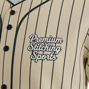 เสื้อเบสบอลคุณภาพสูงแบบติดกระดุม เสื้อซอฟต์บอลแบบใหม่ ชุดยูนิฟอร์มสำหรับผู้ใหญ่ เสื้อทีมลายพิมพ์ซับลิเมชั่น - Product Image 4