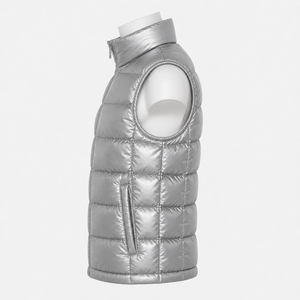 <b>Men</b> Waterproof Breathable Reversible Puffer <b>Vest</b> Lightweight Insulation Comfortable Fit Street Style Winter Travel - Product Image 3