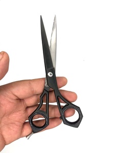 Ciseaux de coiffure professionnels Tegra pour la beauté et la coiffure, lame tranchante en acier inoxydable, manche en caoutchouc, vente en gros - Product Image 4