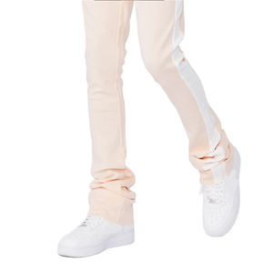 Custom Baggy Loose Casual <b>Men</b> <b>Flare</b> Trouser High Quality Breathable Quick Dry 100% Cotton Flared Pants - Product Image 4