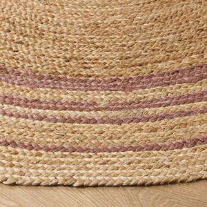 High Quality Eco Friendly Handwoven Rectangle Natural Jute <b>Round</b> Floor Mat Area Rug <b>Carpet</b> for Living Room Bedroom - Product Image 5