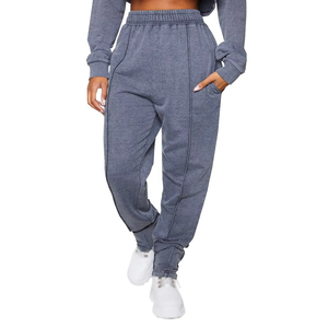 <b>Women's</b> Solid Color <b>Sweatpants</b> Hot Selling Oversized Style <b>Sweatpants</b> For <b>Women</b> Cheap Price Hot Sale - Product Image 4
