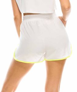 Shorts de sport décontractés taille haute pour femmes, respirants, élastiques, en polyester et coton de haute qualité, pour l'été et la course à pied, vente en gros - Product Image 6