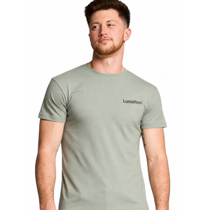 เสื้อยืดคอกลมทรงปกติสำหรับผู้ชาย แขนสั้น สไตล์มินิมอลลำลอง ใส่ได้ทุกวัน รับผลิตตามสั่ง ขายส่ง เสื้อยืดผ้าคอตตอนเจอร์ซีย์ เสื้อผ้าพื้นฐาน ผลิตแบบ OEM - Product Image 4