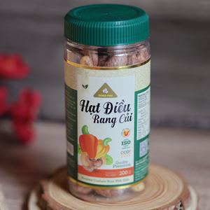 Offre Spéciale en Gros : Noix de Cajou Bio Premium du Vietnam, Torréfiées Non Décortiquées W180, Pot de 200g – Marque Dong Phu, Saveur Beurreuse Salée - Product Image 1