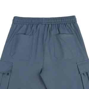 Shorts de jogging vintage pour hommes en tissu Oxford épais, anti-UV, respirants, avec cordon de serrage, style hip-hop, vente en gros - Product Image 5