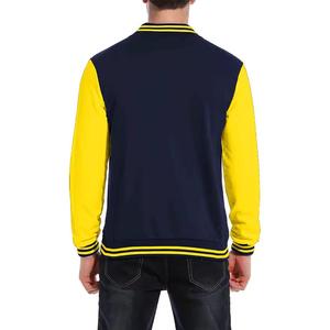 Wholesale High Quality Varsity <b>Jacket</b> <b>Men</b> Chenille Embroidery Leather Sleeves Custom Baseball Letterman Varsity <b>Jacket</b> - Product Image 5
