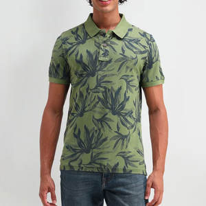 Tela de Sarga de Algodón, la Más Vendida, con el Mejor Diseño para Camisetas de Hombre, Diseño Sólido, Logotipo Personalizado Impreso, Antiarrugas, Manga Corta - Product Image 2