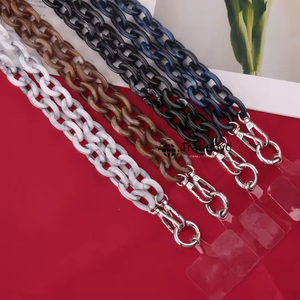 Fashion Trend Resin Chain Necklace Offset Waterproof Lightweight Unique Jewelry for Women Statement Accessories Tradebyd - Product Image 4