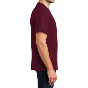 T-shirts pour hommes Front Loom OEM Service, vierges, 100% coton, séchage rapide, respirants, coupe classique, manches courtes, décontractés - Product Image 3